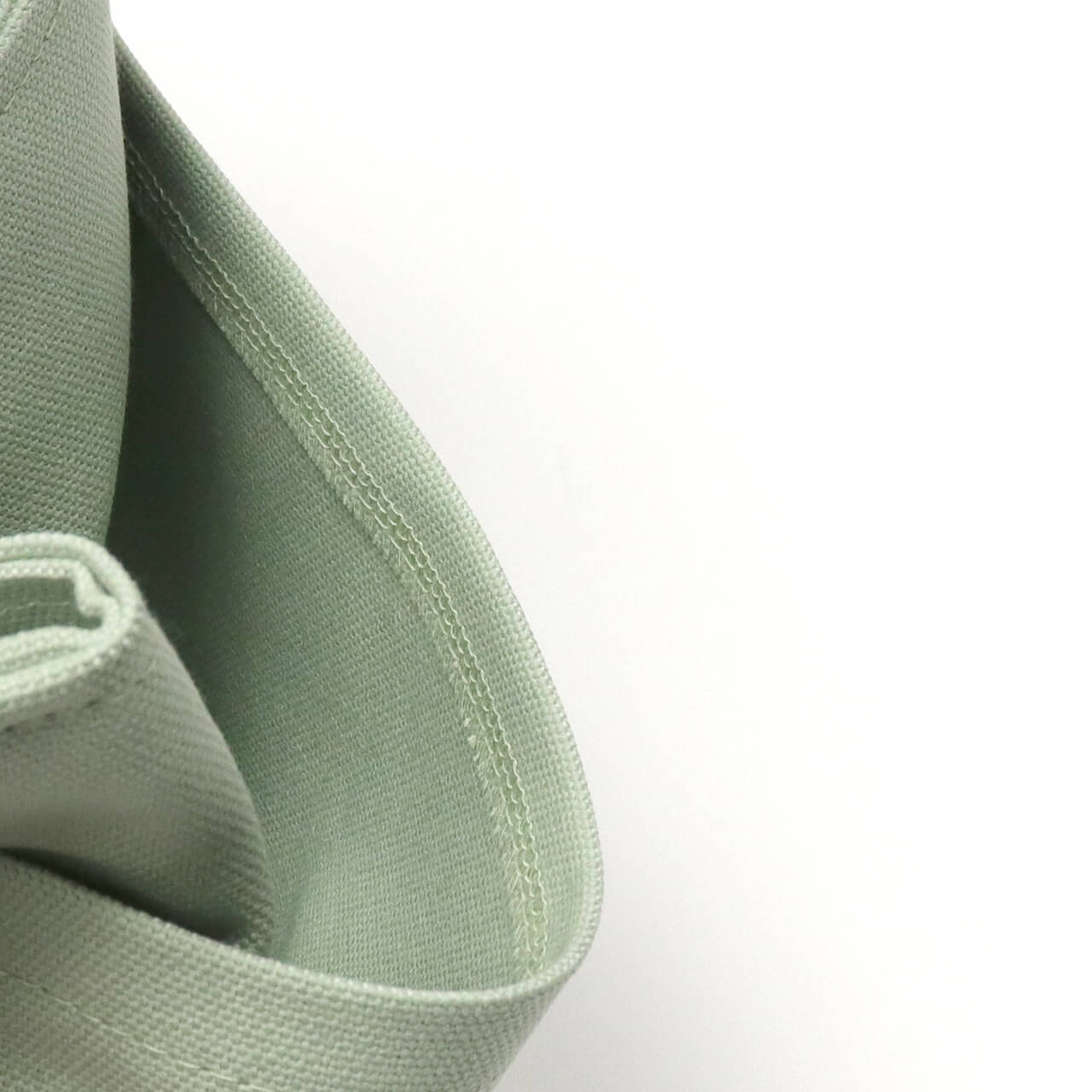 HANEANT KOBE のシップトート。自立するミントシャーベット。帆布で大人カジュアルに使えるハネアント神戸の帆布トートバッグ